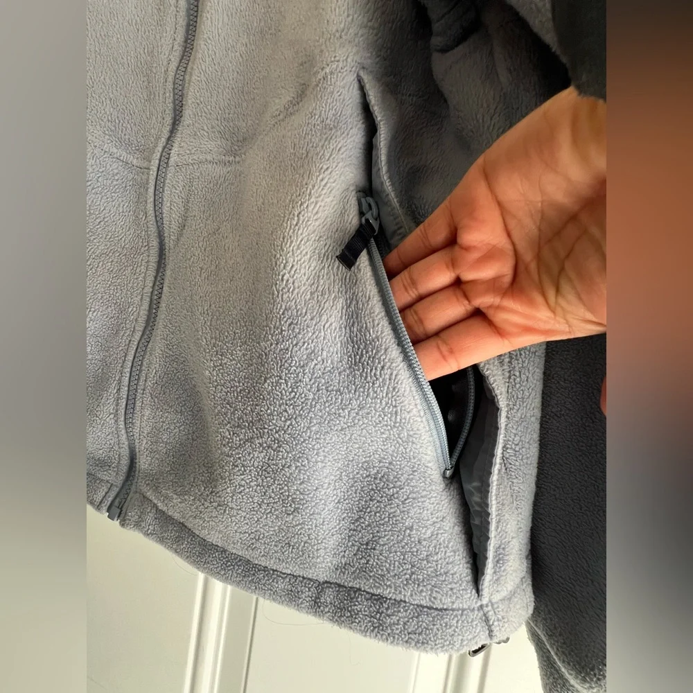 Columbia Gray Fleece Zip-Up Jacket - Picture 7 of 10